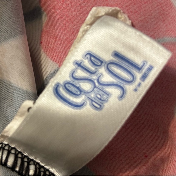 COSTA DEL SOL Floral Tankini Bathing Suit Top (Top Only) - Picture 4 of 5